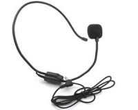 ไมโครโฟน สวมหู แบบมีสาย Vocal Wired Headset Microphone Bright Clear Sound MIC