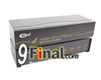 CKL HD94 4 Port HDMI Splitter support up to Full HD 1080P