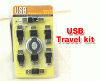 USB Travel Computer Cable ( USB Cable To IEEE 1394 Firewire 4/6P Adapter )