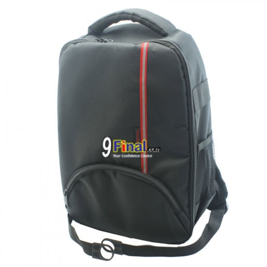 Soudelor Camera Bag Model 1609 ҡͧ  Waterproof Multi-Functional Camera Backpack ( Black-Red) - ꡷ٻ ͻԴ˹ҵҧ