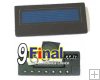 LED Moving Name Board B729 Series Size 82.5 mm*40.5 mm* 6.3(T)mm (Blue Color) no cable/software