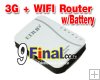 EDUP EP-9501N Mini Portable 3G + Wifi Router 11 N 150 Mbps with Battery Backup