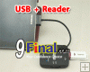 Card Reader + USB Hub for Sumsung Galaxy Tab P7300/P7310/P7500/P7510