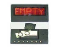 LED Moving Name Board B729 Series Size 82.5 mm*40.5 mm* 6.3(T)mm (Red Bonder Color) no cable/software
