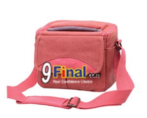 Soudelor Camera Bag ҡͧ digital , MirrorLess Vintage Style  Canvas  6005 -  ( Pink) - ꡷ٻ ͻԴ˹ҵҧ