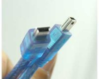 USB Cable - Mini USB to Mini USB (Lenght 12") for MP3, MP4, Tablet PC