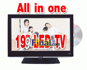 LED TV All in one 19 " Ultra Thin with internal DVD Player KJ-1900HEVD (Full HD 1080P) - ꡷ٻ ͻԴ˹ҵҧ