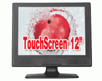 TFT LCD Monitor 12" with TouchScreen Function USB KJ-1201T
