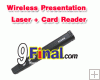 L891T Advance Wireless Presenter with Micro SD Slot (Black Color)