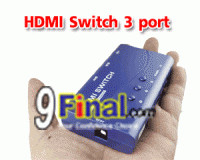 CKL HD83M HDMI Switch 3 Ports with Remote Control