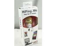 HIFING Microphone 3 in 1 for IOS , windows & Android (White Color) Free ..BAG