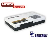 LENKENG LKV351 VGA+YPbPr+Audio to HDMI 720p Converter (Scaler)