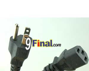 AC Power Cord with Ground (1.2 m 5.5 mm ) - ꡷ٻ ͻԴ˹ҵҧ