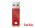 Cruzer Facet USB Flash Drive 8 GB (Red Color) (CZ55) Read 10 MB/sec Write 5 MB/sec # SDCZ55_008G_B35R