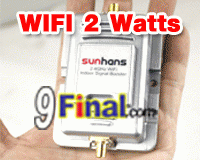 SUNHANS SH-2000 WIFI Booster 2000 mW 33 dbm 802.11b/g/n SMA Broadband Wi-Fi Amplifiers