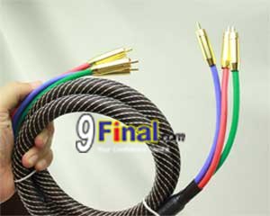 High quality AV Cable QQ-612 ( YPbPr Component Signal Cable) 1.5 M - ꡷ٻ ͻԴ˹ҵҧ
