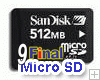 Flash - Micro SD Memory ( T-Flash)