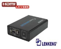 LENKENG LKV385 HDMI to VGA and 3.5 mm Audio Converter