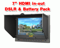 Lilliput 5DII O 7 inch HDMI Monitor with HDMI in- out and Camera Battery Slot