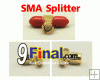 SMA Connector Spiltter (1 to 2) for use 2 antenna in 1 card