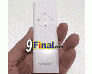 VSON V858 Wireless Presenter and laser Pointer, Fasion Design , Slim ( white color) - ꡷ٻ ͻԴ˹ҵҧ