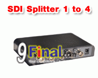 LKV614 1x4 SDI Amplifier Splitter 1 In to 4 Out SD-SDI HD-SDI 3G-SDI Repeater Extender