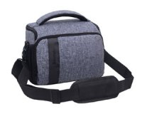 Soudelor Camera Bag รุ่น 1705 กระเป๋ากล้องกันน้ำ DSLR, Mirrorless for Canon Nikon SONY ( Grey Color)