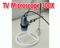 Digital Microscope with TV OUT 420 TV line 10x-300x , 6LED, 4G Lens