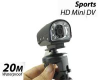 RD32A HD 720P 20 Meter Waterproof 5 MP/Motion Mini DV Sport Camera With 8 LED Lights And PC Camera Function