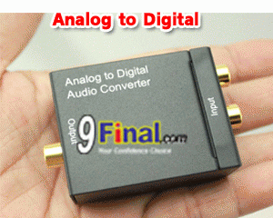 Analog To Digital Audio Converter (2 output Optical/TOSLINK) - คลิ๊กที่รูป เพื่อปิดหน้าต่าง