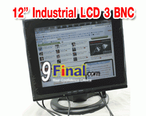 12.1" Industrial LCD Monitor ( VGA + 2 BNC IN + 1 BNC OUT) M.1201BNC - ꡷ٻ ͻԴ˹ҵҧ