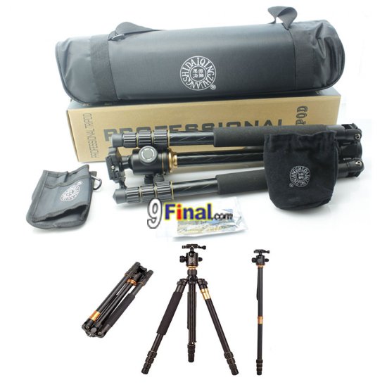 QZSD Q999 Pro Diamond Edition ҵ駡ͧ 2 in 1 Tripod & Monopod - ꡷ٻ ͻԴ˹ҵҧ