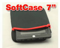 Soft Case 7" for MID, IPAD, GPS, PHOTO Frame 2 Color ( Black, red) protect display screen