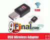 Mini 150Mbps USB WiFi Wireless Adapter 802.11 B/G/N (Blister Package)