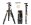 QZSD Q278 Lightweight Compact Tripod Monopod & Professional Ball Head