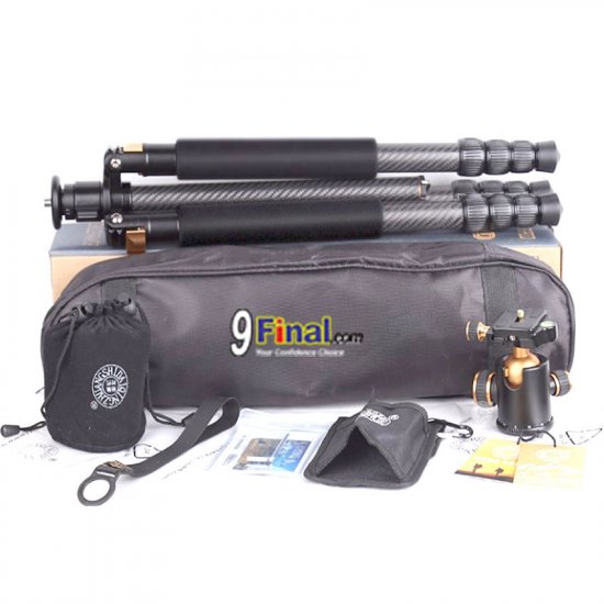 QZSD Q968C carbon fiber Portable Tripod with Ball Head Portable Detachable Changeable Traveling - ꡷ٻ ͻԴ˹ҵҧ