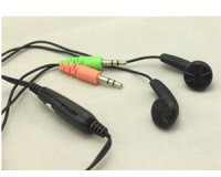 EarPhone Super Bass with microphone ( Black Color)