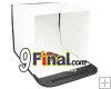 Photo Box 60*60cm (Black/White) with background fabric color studio 4 #IMP_JX_BOX6060