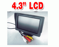 4.3" High Definition LCD Monitor / Industrial Monitor KJ-043 (2 Video Input)