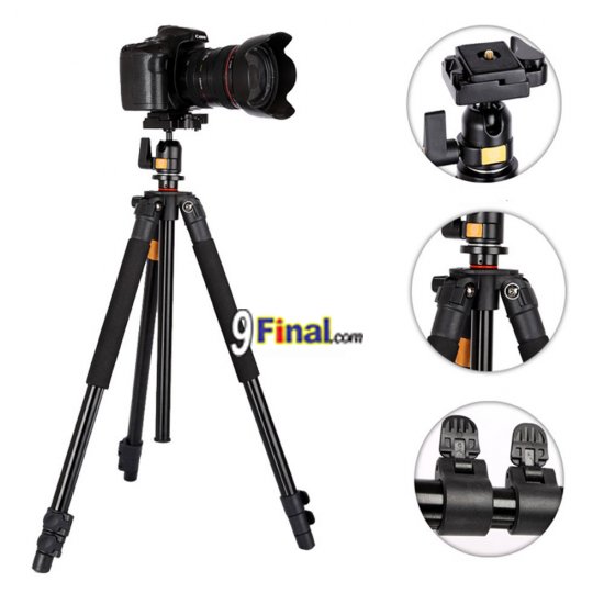 QZSD Q308 Professional Photographic Portable Mini Tripod For Canon Camera With Aluminum Alloy Tripods - ꡷ٻ ͻԴ˹ҵҧ