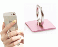 RING HOLDER แหวนล็อคโทรศัพท์กับนิ้ว 360 องศา (สีม่วง)