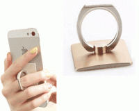 RING HOLDER แหวนล็อคโทรศัพท์กับนิ้ว 360 องศา (สีทอง)