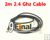 2.4 Ghz Cable For Expand YAGI Antenna 3 meter (SMA Male +SMA Female)