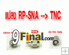 ŧ connector RP-SNA (Male)  TNC (Female)