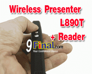 L890T (Black) Advance Wireless Presenter with Micro SD Slot - ꡷ٻ ͻԴ˹ҵҧ