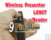 L890T (Black) Advance Wireless Presenter with Micro SD Slot