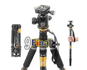 QZSD Q666 With HeadBall Q-02 ҵҪվ 2 in 1 Tripod + Monopod For Canon Pentax Sony Olympus DSLR Camera - ꡷ٻ ͻԴ˹ҵҧ