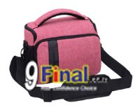 Soudelor Camera Bag  1705 ҡͧѹ DSLR, Mirrorless for Canon Nikon SONY ( Pink Color) [IMP_SB_1705_PK]