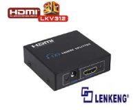 LENKENG LKV312 3D 1x2 HDMI splitter (1 HDMI Input & 2 out put)