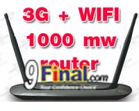 FreeWiFiLink NHP-628 3G Router 11N High-power 3G network ROUTERS 1000 mw compatible coverage area 3km